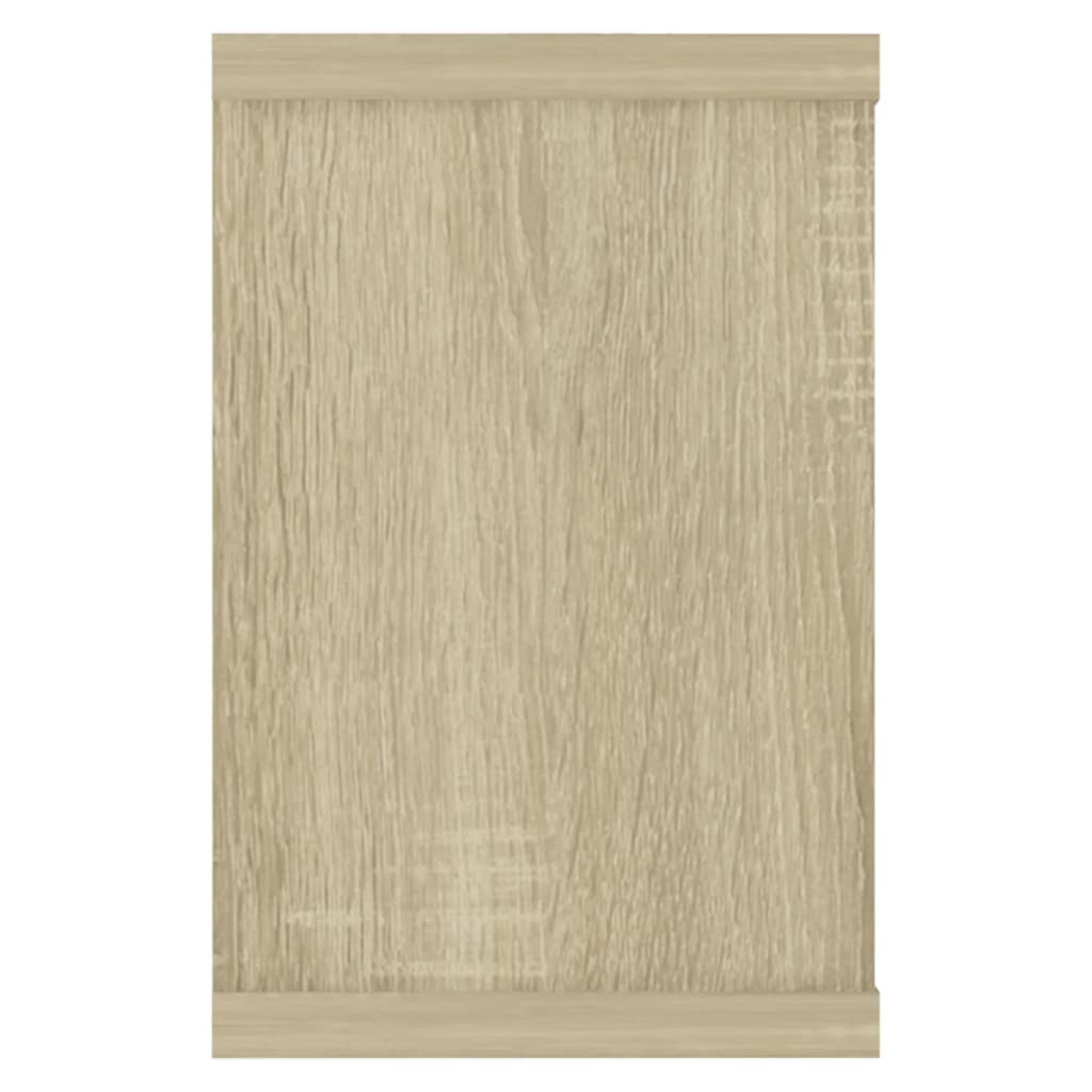 Kuutioseinähyllyt 6 kpl Sonoma-tammi 60x15x23 cm lastulevy - Sisustajankoti.fi