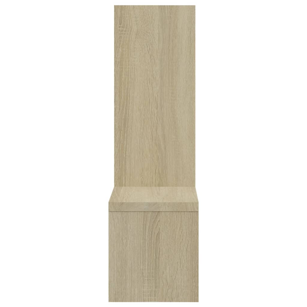 Seinähyllyt 2 kpl Sonoma-tammi 50x15x50 cm - Sisustajankoti.fi