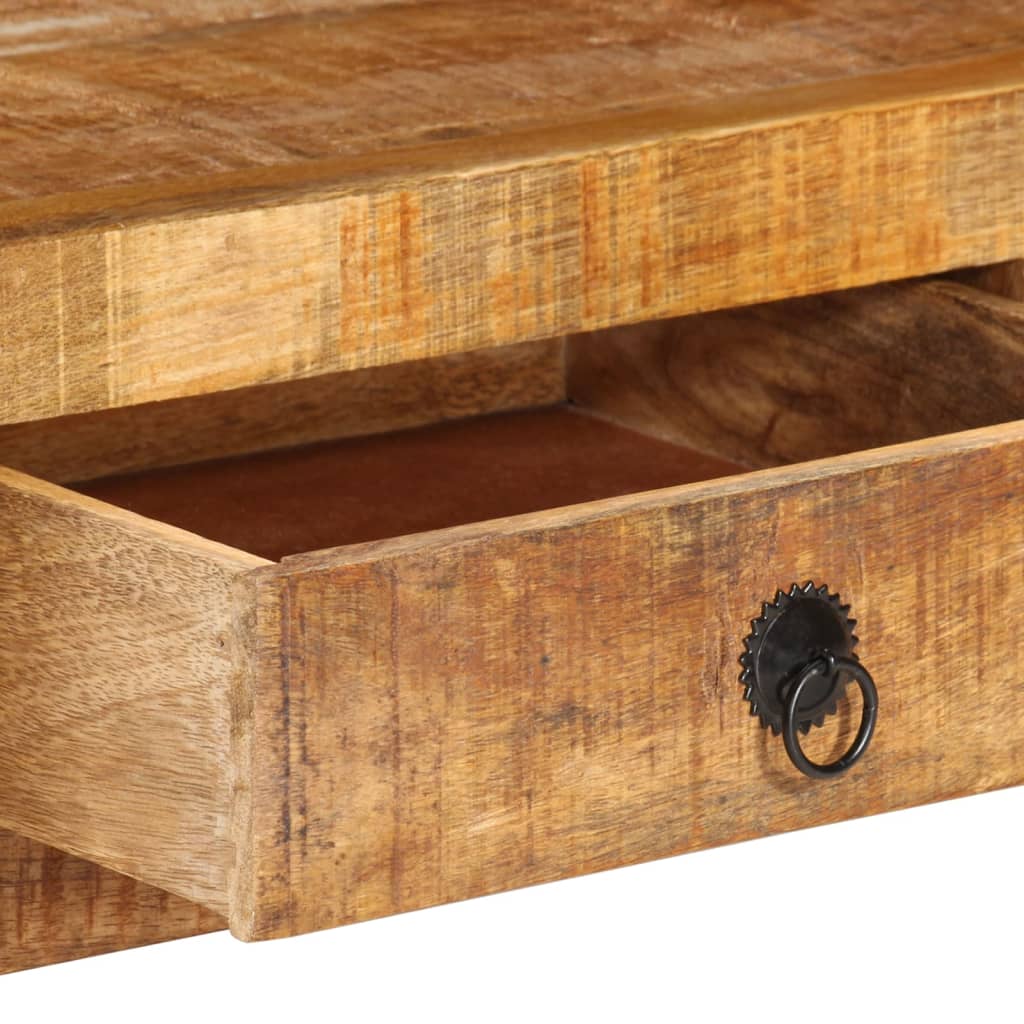 TV-taso 110x30x40 cm täysi mangopuu - Sisustajankoti.fi