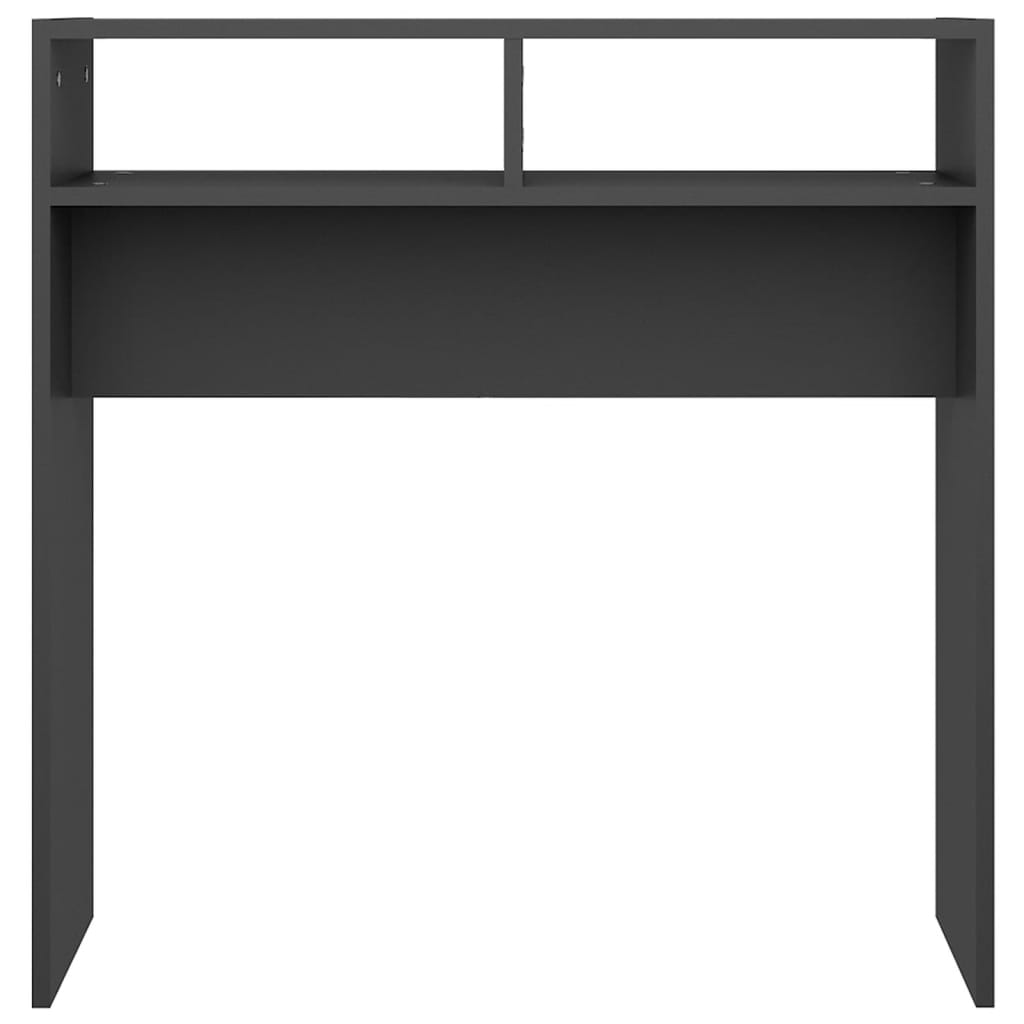 Konsolipöytä harmaa 78x30x80 cm lastulevy - Sisustajankoti.fi