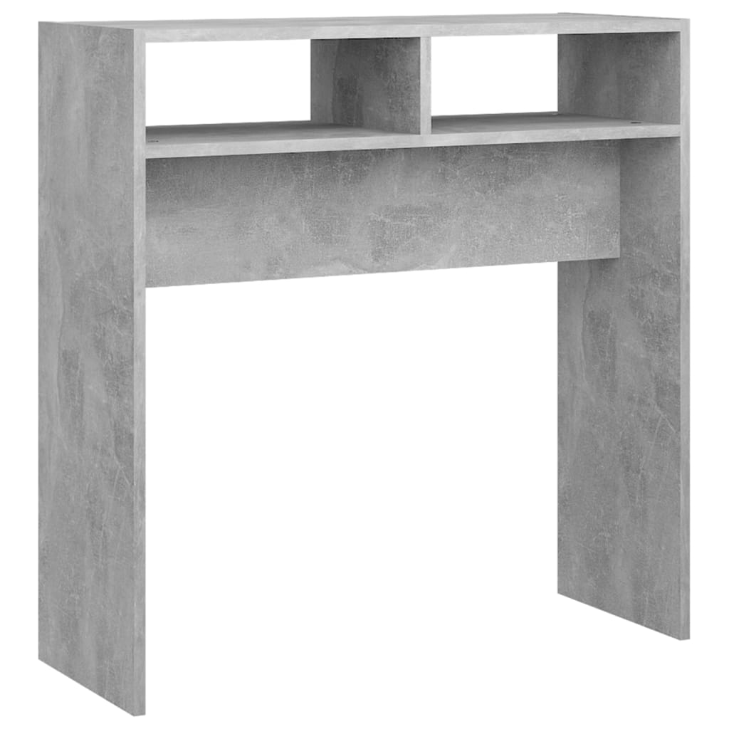 Konsolipöytä betoninharmaa 78x30x80 cm lastulevy - Sisustajankoti.fi