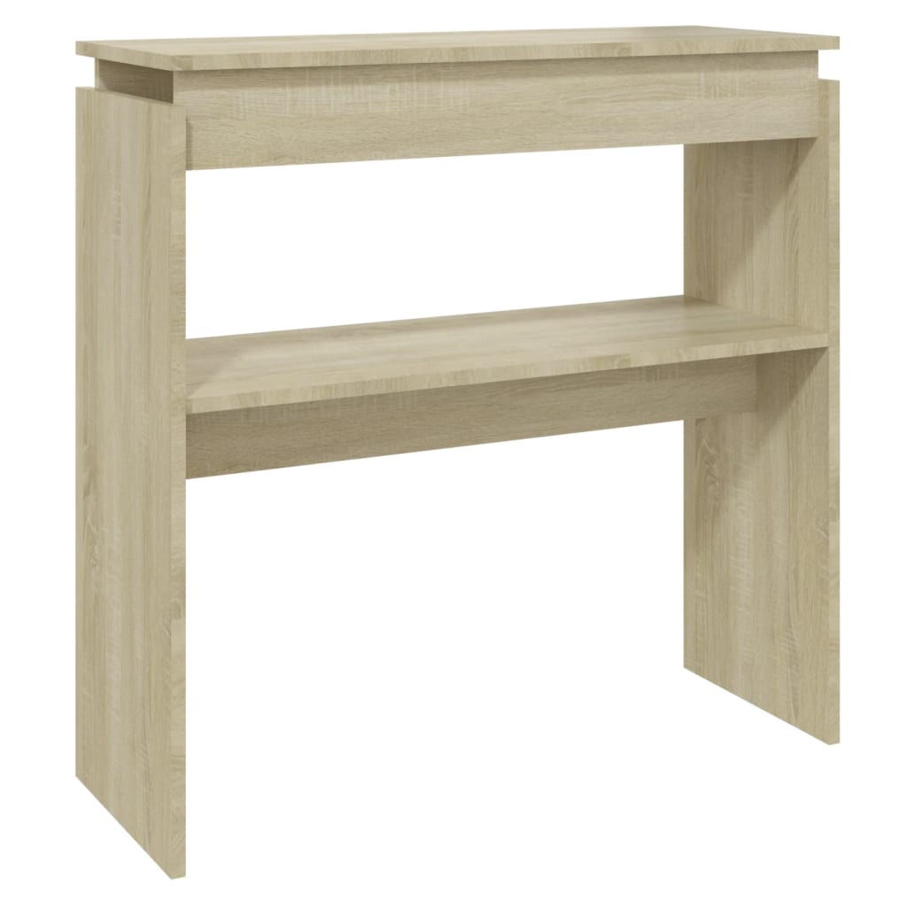 Konsolipöytä Sonoma-tammi 80x30x80 cm lastulevy - Sisustajankoti.fi