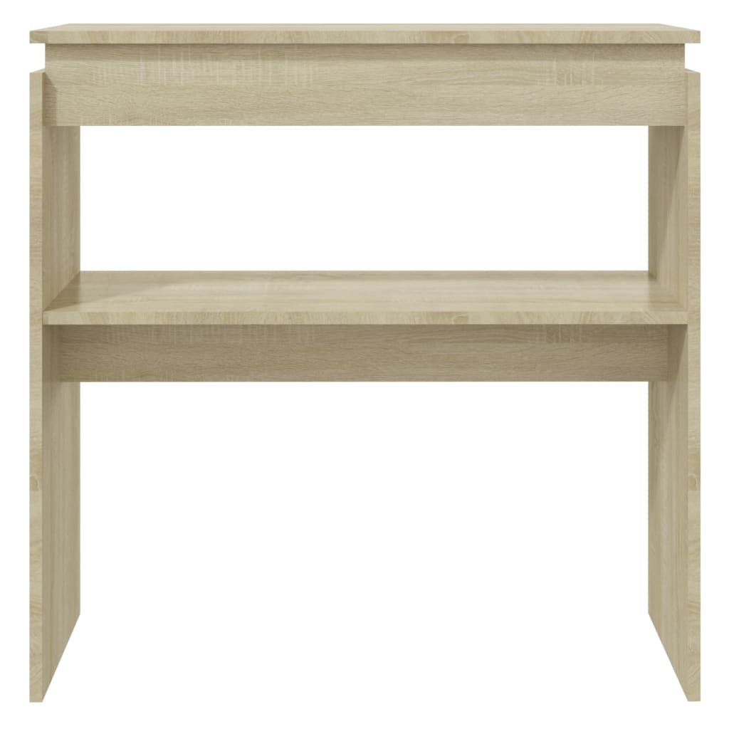 Konsolipöytä Sonoma-tammi 80x30x80 cm lastulevy - Sisustajankoti.fi