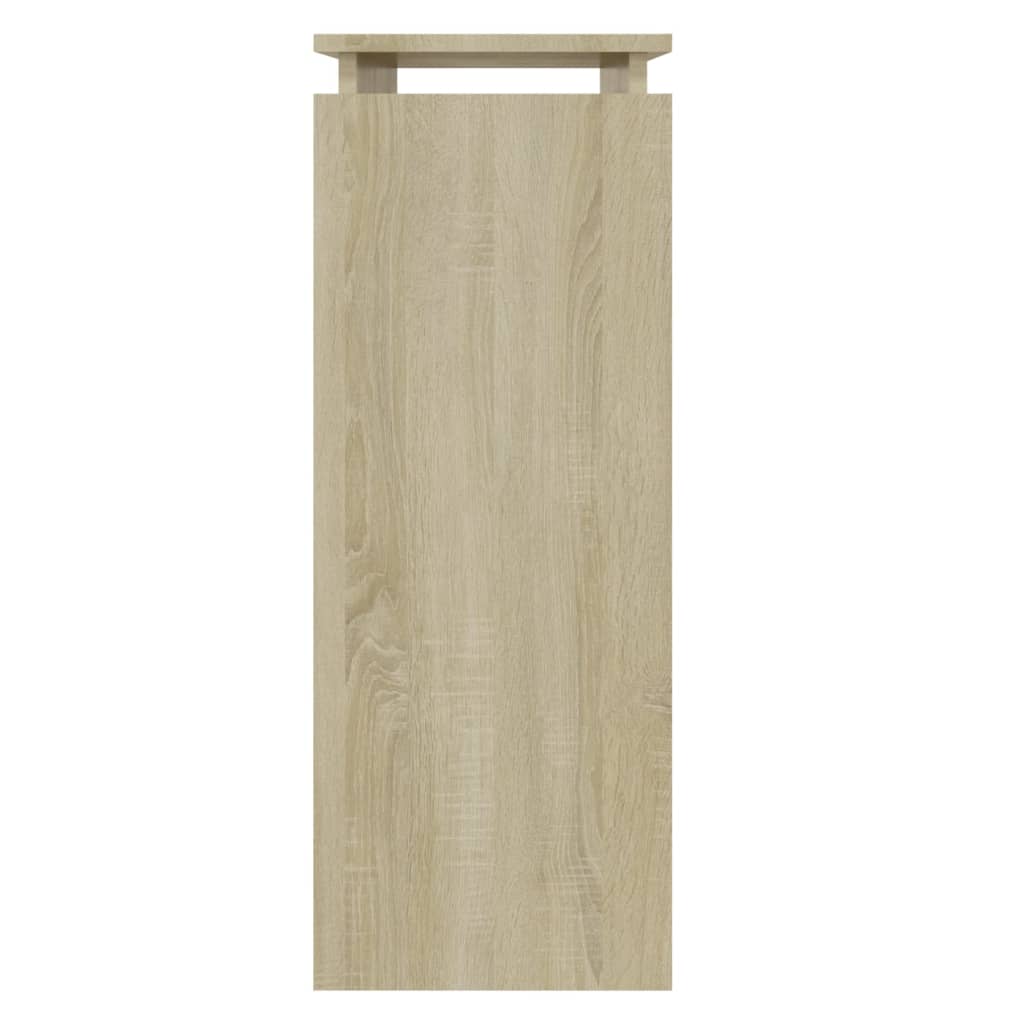 Konsolipöytä Sonoma-tammi 80x30x80 cm lastulevy - Sisustajankoti.fi