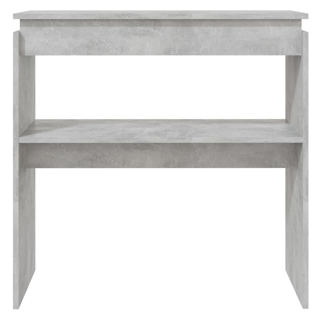 Konsolipöytä betoninharmaa 80x30x80 cm lastulevy - Sisustajankoti.fi