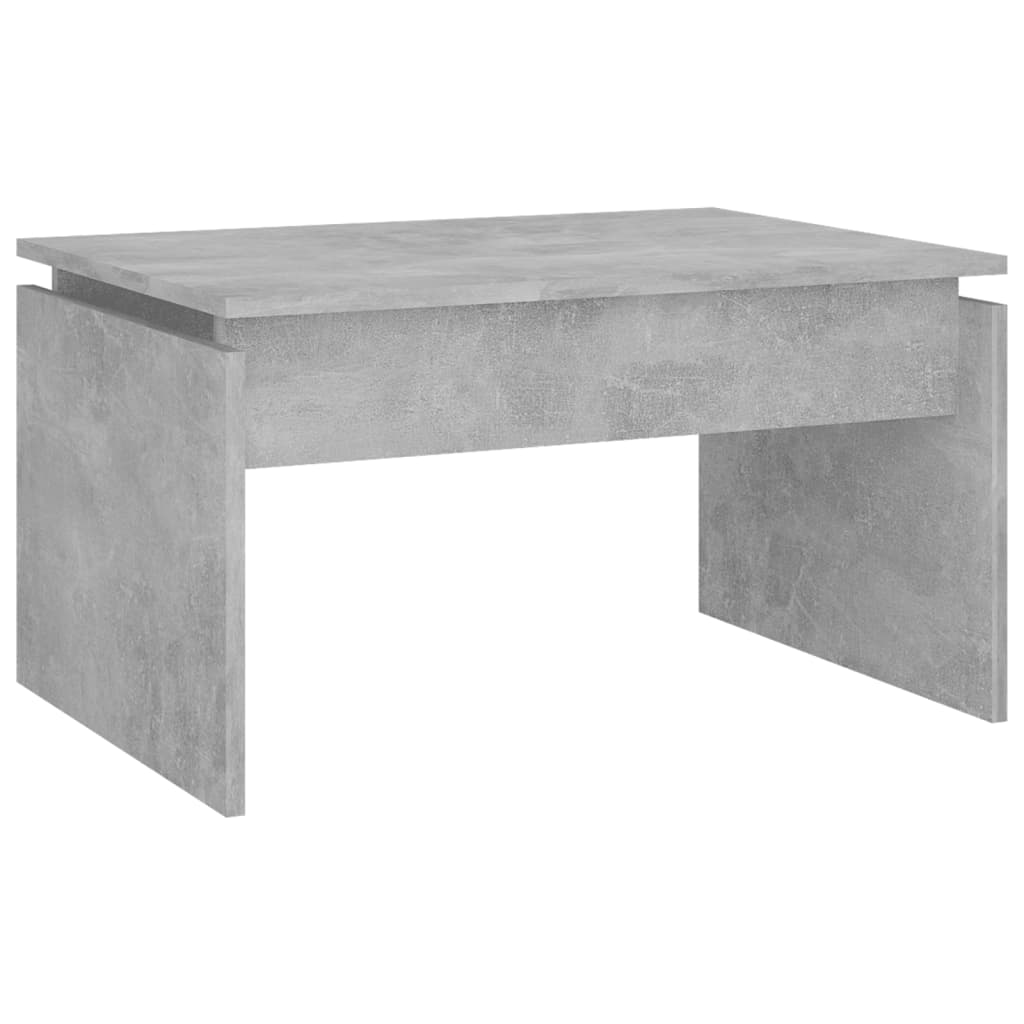 Sohvapöytä betoninharmaa 68x50x38 cm lastulevy - Sisustajankoti.fi