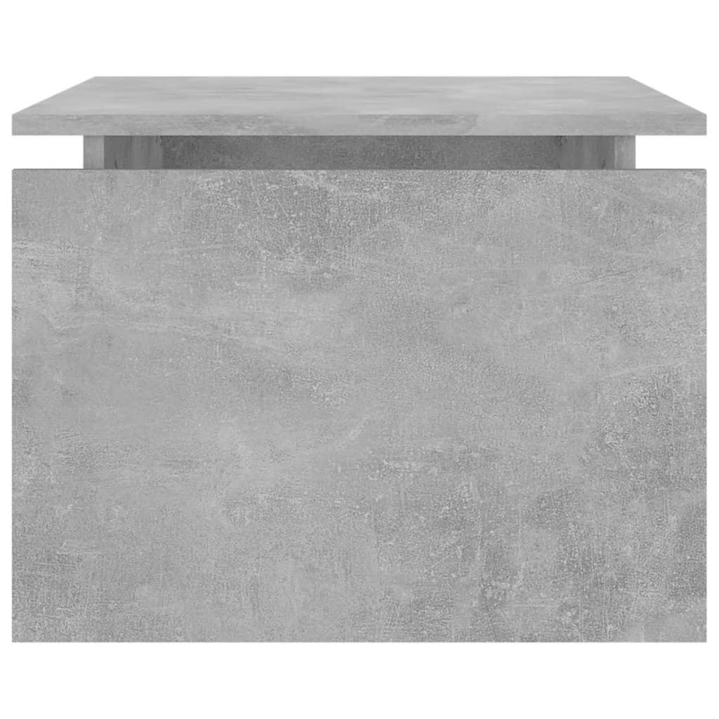 Sohvapöytä betoninharmaa 68x50x38 cm lastulevy - Sisustajankoti.fi