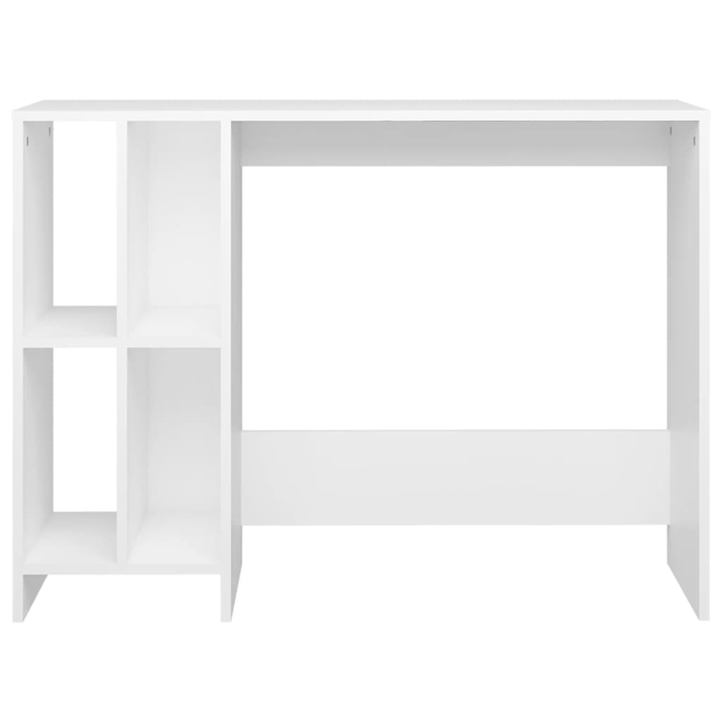 Työpöytä valkoinen 102,5x35x75 cm lastulevy - Sisustajankoti.fi