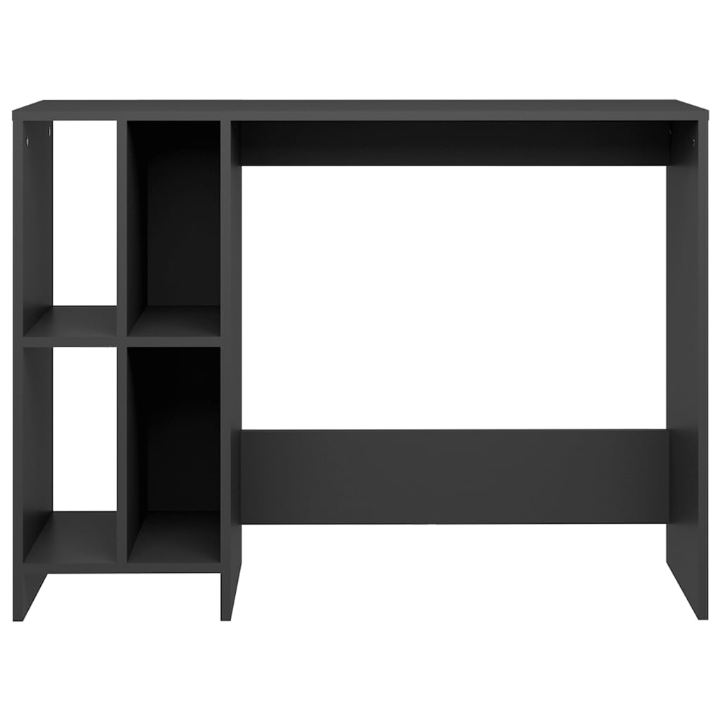 Työpöytä harmaa 102,5x35x75 cm lastulevy - Sisustajankoti.fi