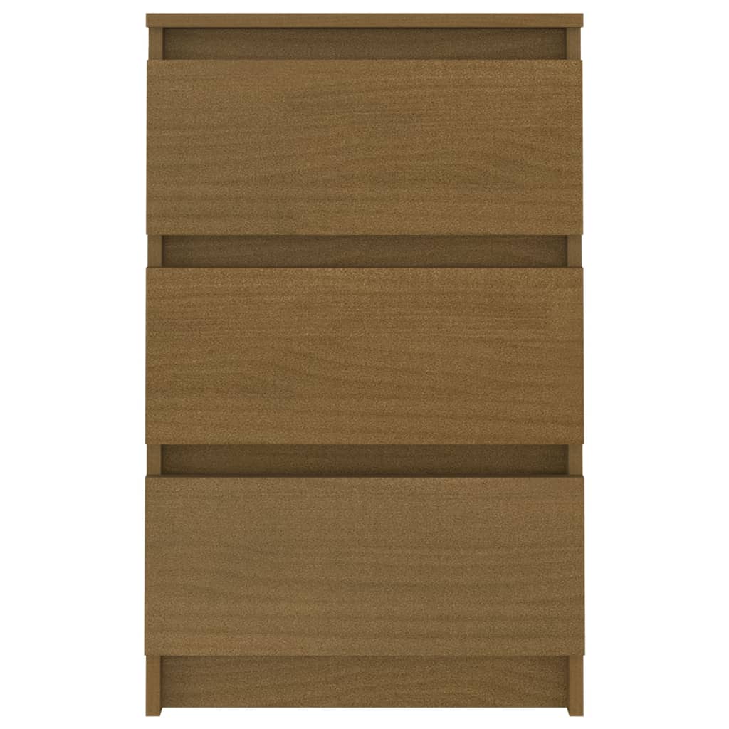 Yöpöytä hunajanruskea 40x29,5x64 täysi mänty - Sisustajankoti.fi