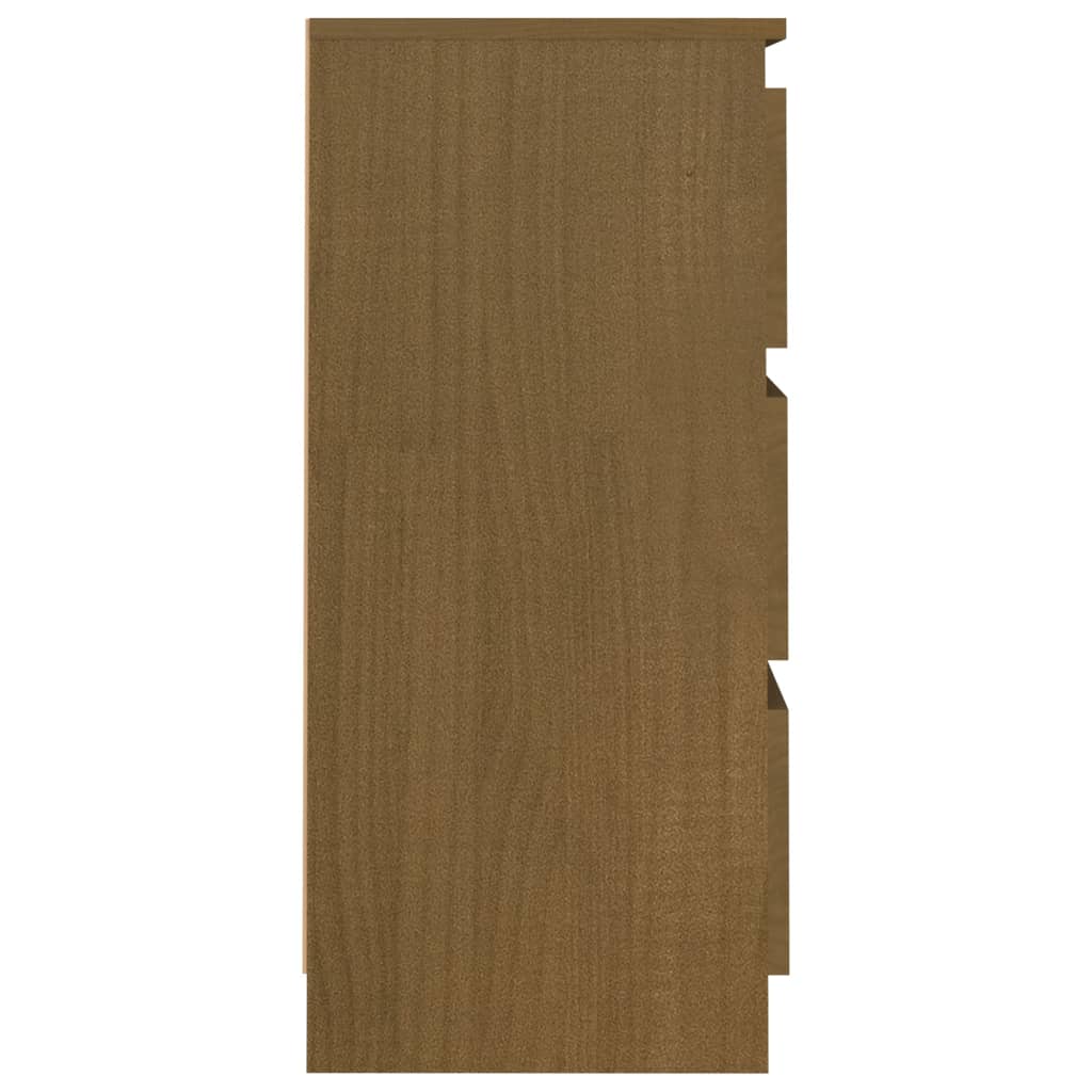Yöpöytä hunajanruskea 40x29,5x64 täysi mänty - Sisustajankoti.fi