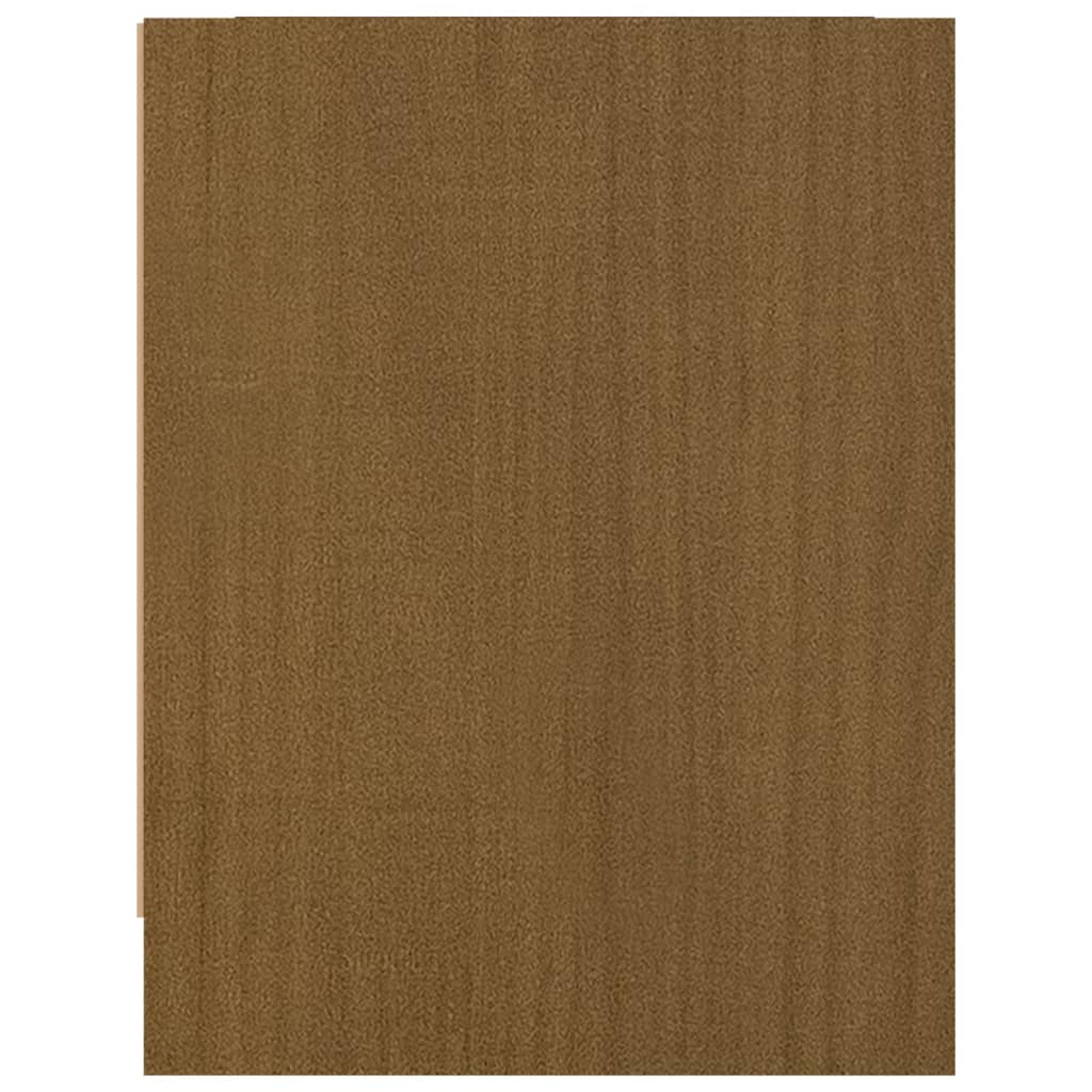 Yöpöytä hunajanruskea 40x30,5x40 cm täysi mänty - Sisustajankoti.fi