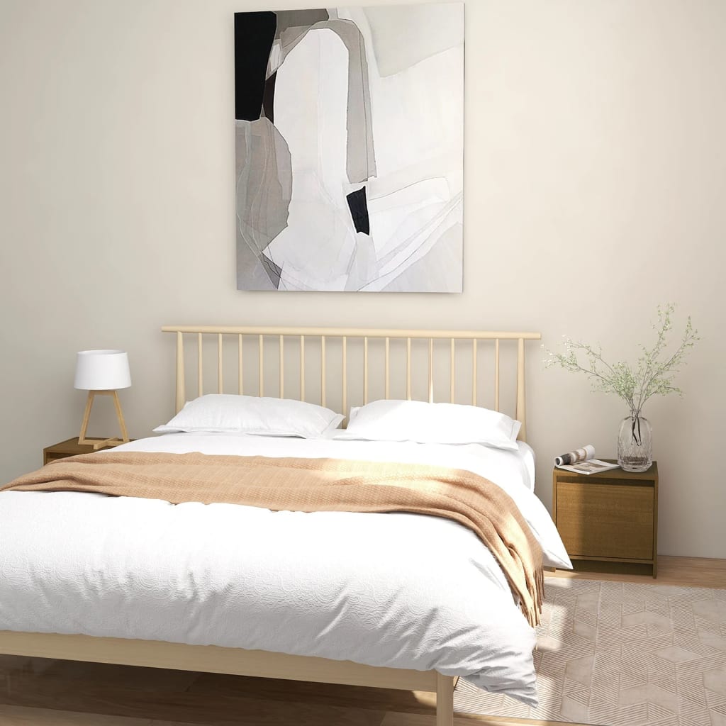 Yöpöydät 2 kpl hunajanruskea 40x30,5x40 cm täysi mänty - Sisustajankoti.fi