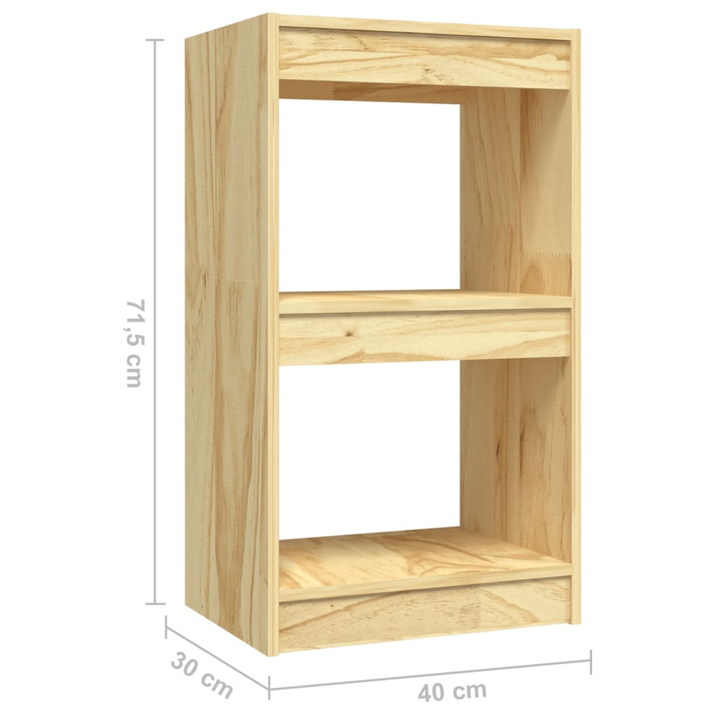 Kirjahylly 40x30x71,5 cm täysi mänty - Sisustajankoti.fi
