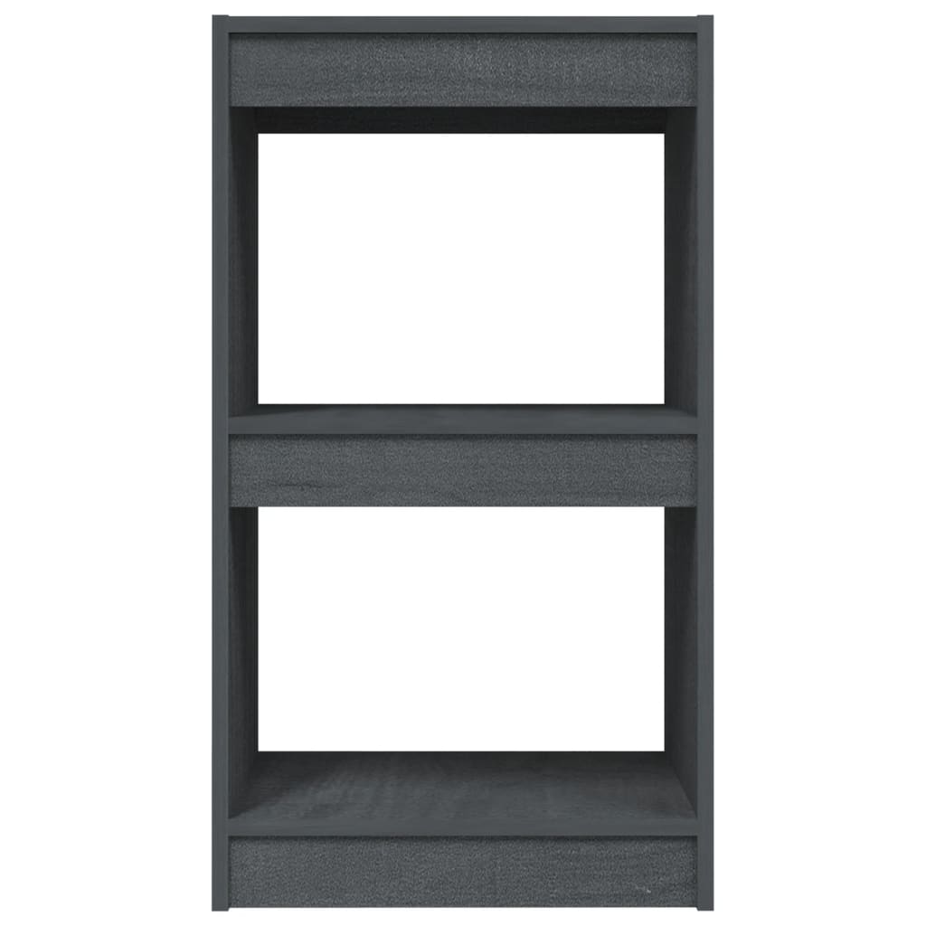 Kirjahylly harmaa 40x30x71,5 cm täysi mänty - Sisustajankoti.fi