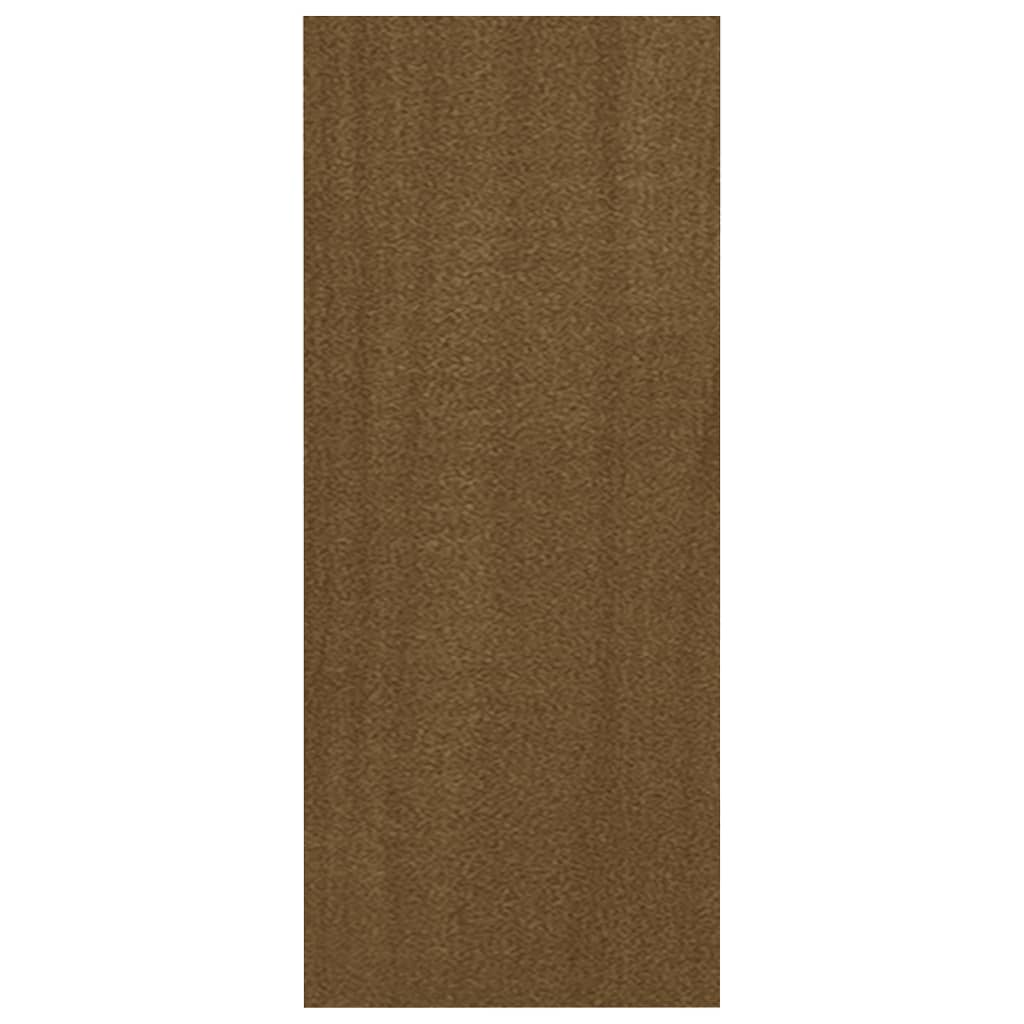 Kirjahylly hunajanruskea 40x30x71,5 cm täysi mänty - Sisustajankoti.fi