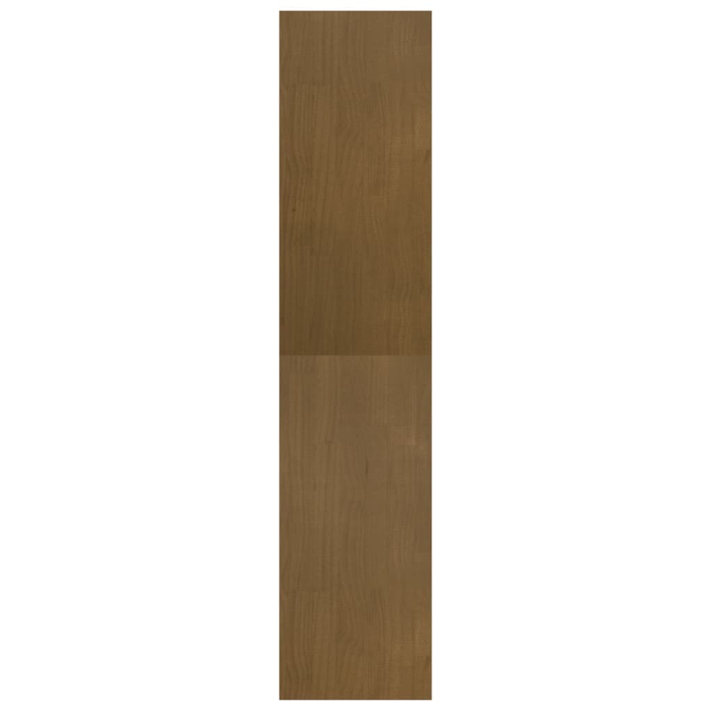 Kirjahylly/tilanjakaja hunajanruskea 40x30x135,5 cm täysi mänty - Sisustajankoti.fi
