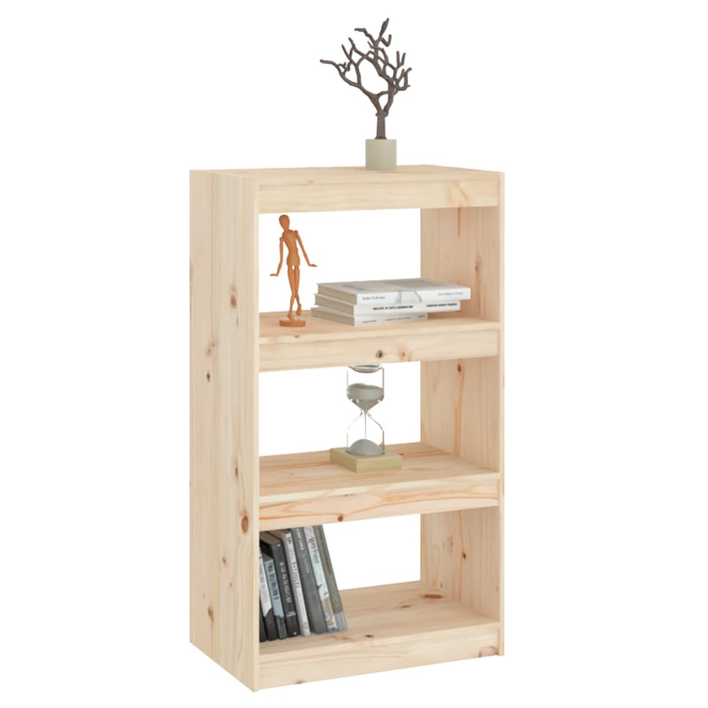 Kirjahylly/tilanjakaja 60x30x103,5 cm täysi mänty - Sisustajankoti.fi