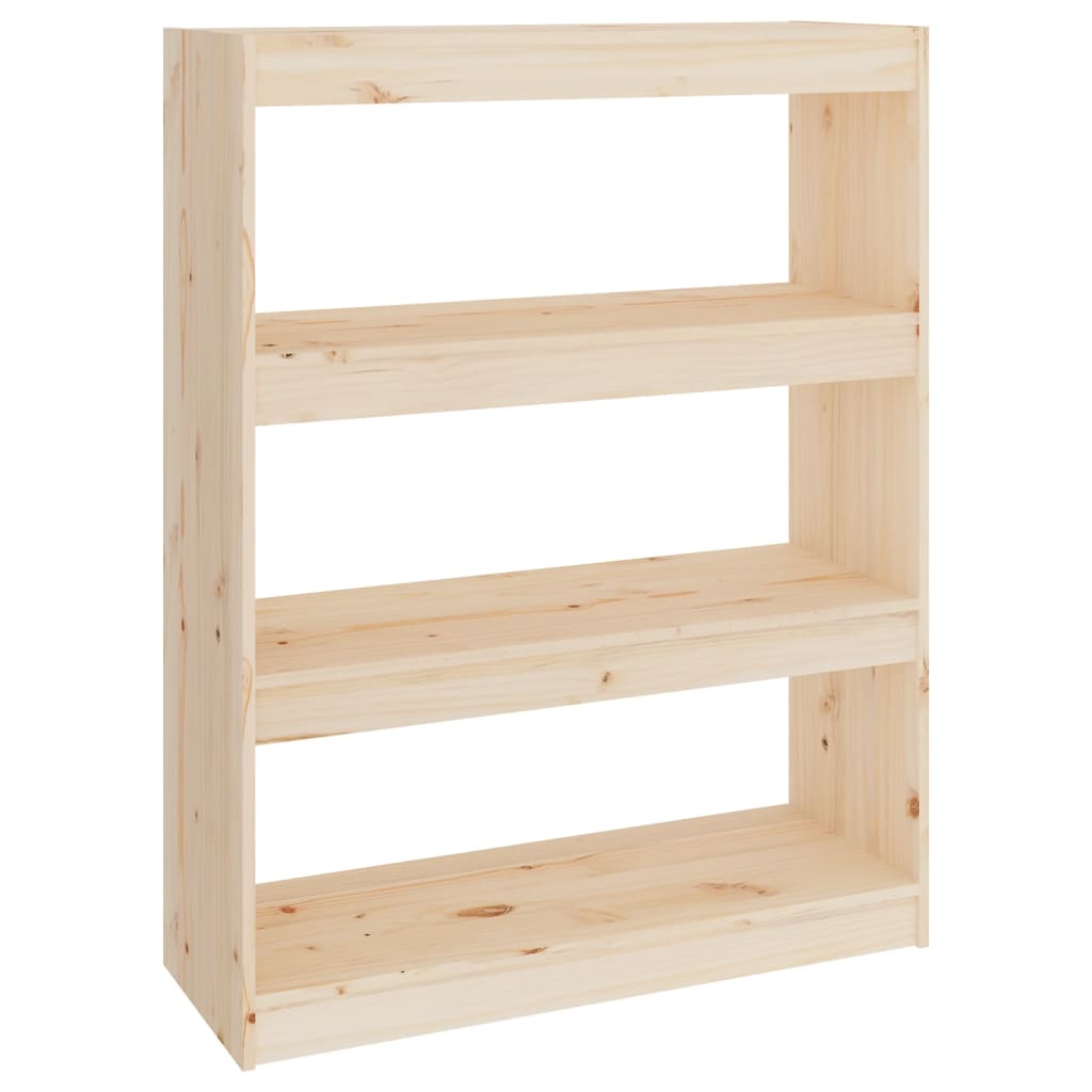 Kirjahylly/tilanjakaja 80x30x103,5 cm täysi mänty - Sisustajankoti.fi