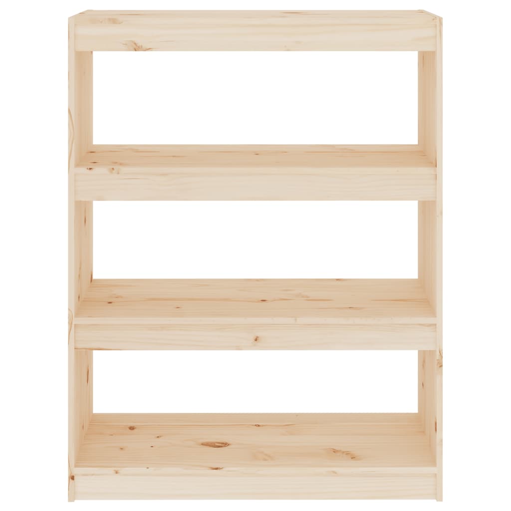 Kirjahylly/tilanjakaja 80x30x103,5 cm täysi mänty - Sisustajankoti.fi