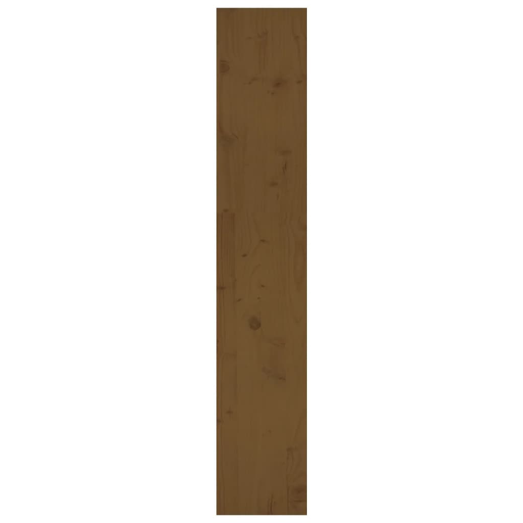 Kirjahylly/tilanjakaja hunajanruskea 80x30x167,4 cm täysi mänty - Sisustajankoti.fi