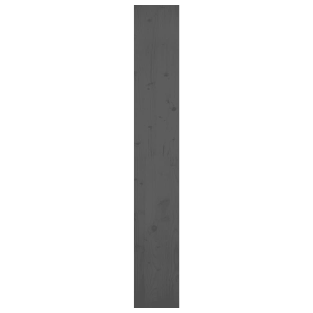 Kirjahylly/tilanjakaja harmaa 80x30x199,5 cm täysi mänty - Sisustajankoti.fi