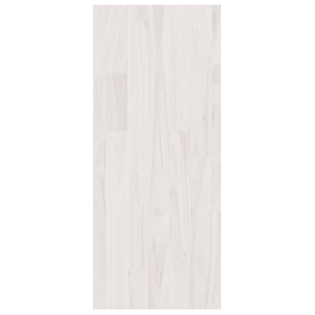 Kirjahylly/tilanjakaja valkoinen 100x30x71,5 cm täysi mänty - Sisustajankoti.fi