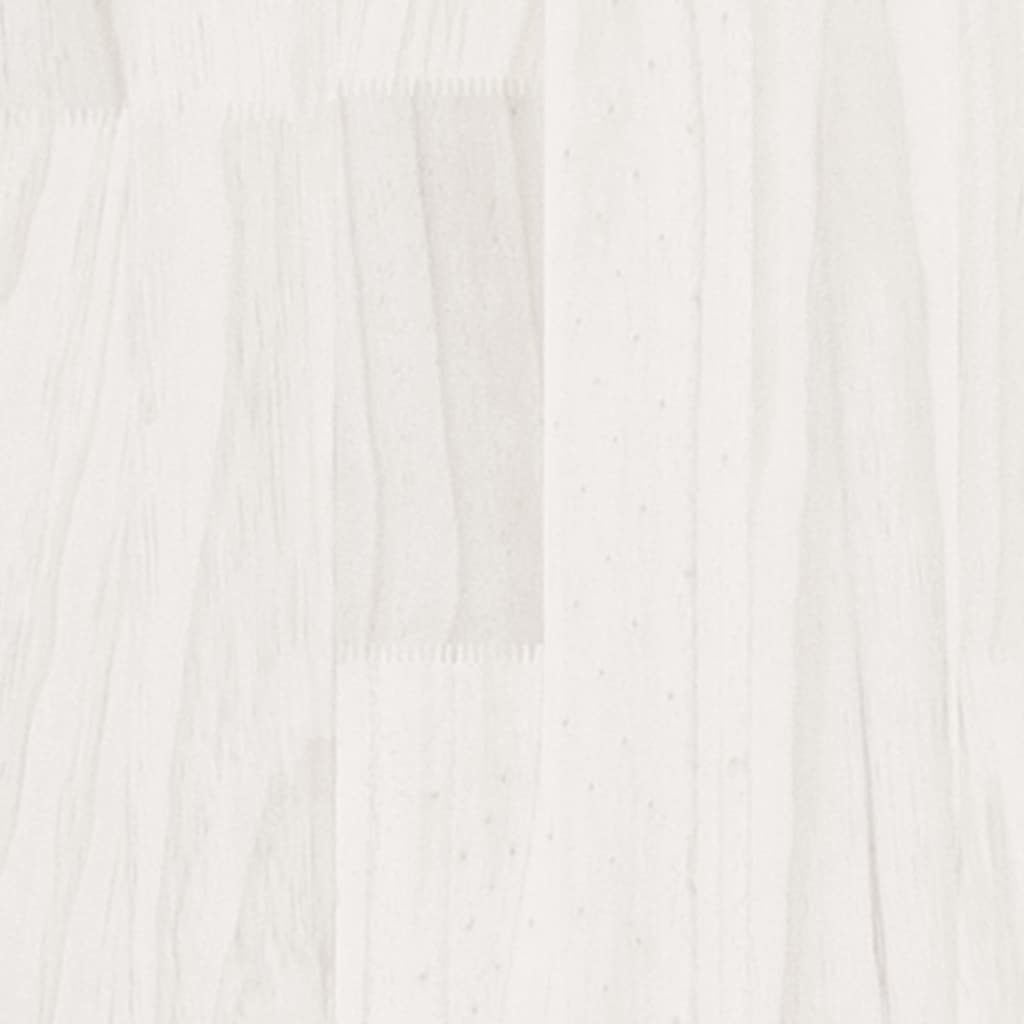 Kirjahylly/tilanjakaja valkoinen 100x30x167,5 cm täysi mänty - Sisustajankoti.fi