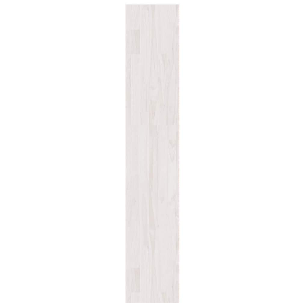Kirjahylly/tilanjakaja valkoinen 100x30x167,5 cm täysi mänty - Sisustajankoti.fi