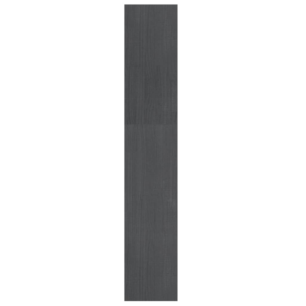 Kirjahylly/tilanjakaja harmaa 100x30x167,5 cm täysi mänty - Sisustajankoti.fi