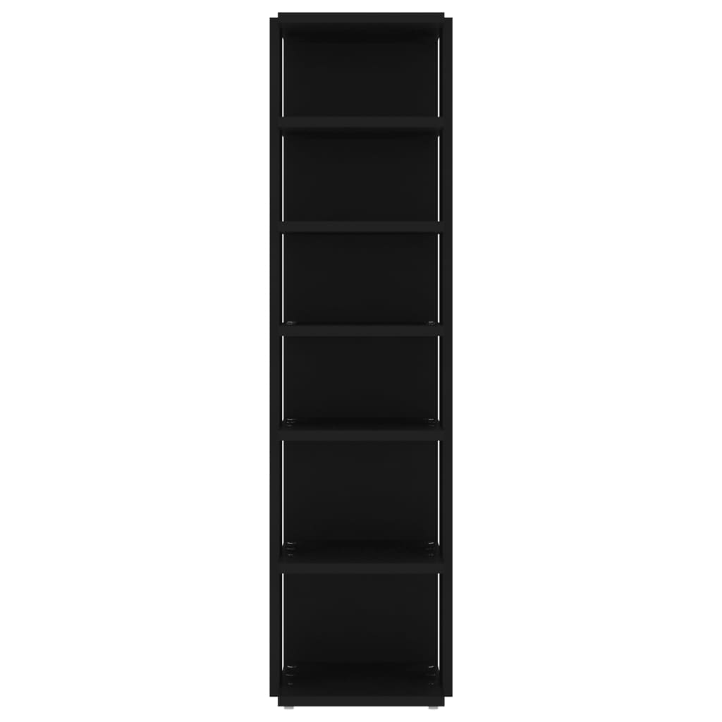 Kenkäkaapit 2 kpl musta 25x27x102 cm - Sisustajankoti.fi