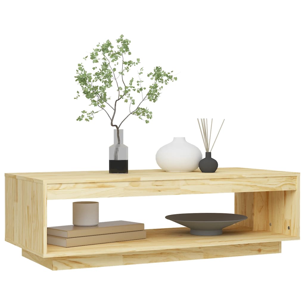Sohvapöytä 110x50x33,5 cm täysi mänty - Sisustajankoti.fi