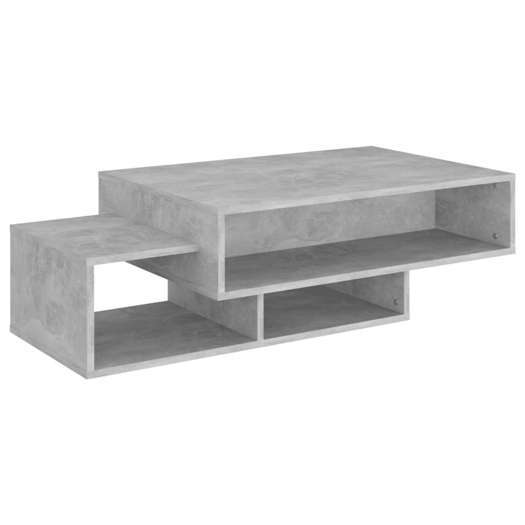 Sohvapöytä betoninharmaa 105x55x32 cm lastulevy - Sisustajankoti.fi