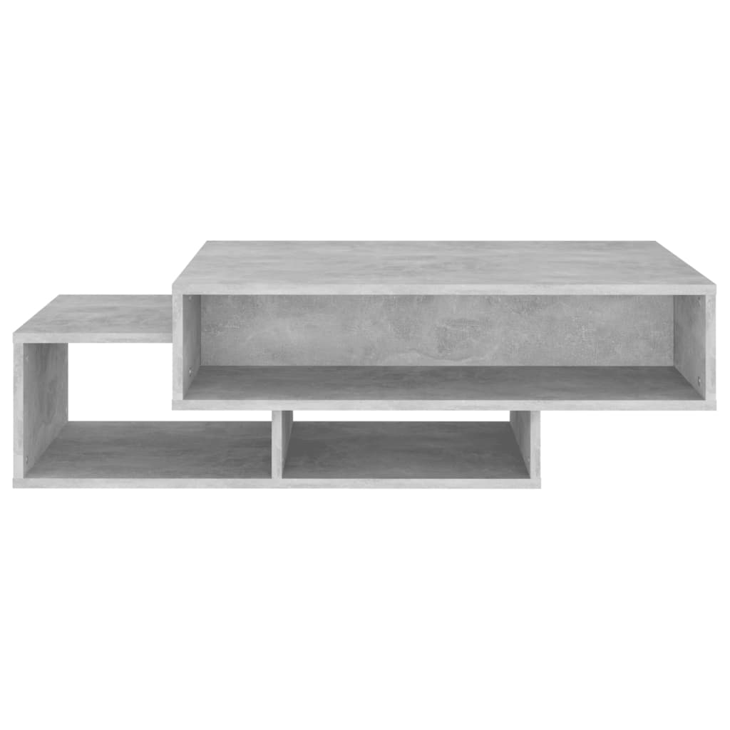 Sohvapöytä betoninharmaa 105x55x32 cm lastulevy - Sisustajankoti.fi