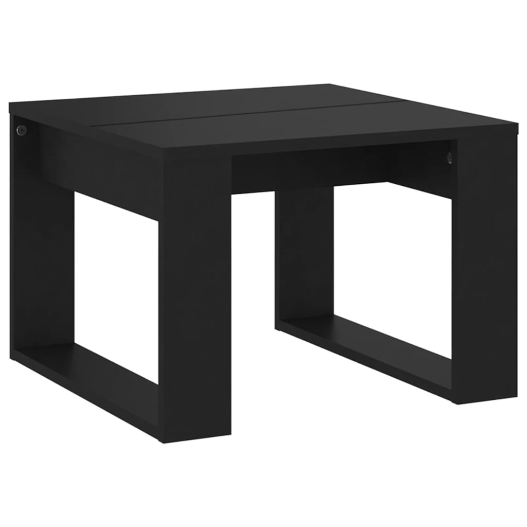Sivupöytä musta 50x50x35 cm - Sisustajankoti.fi