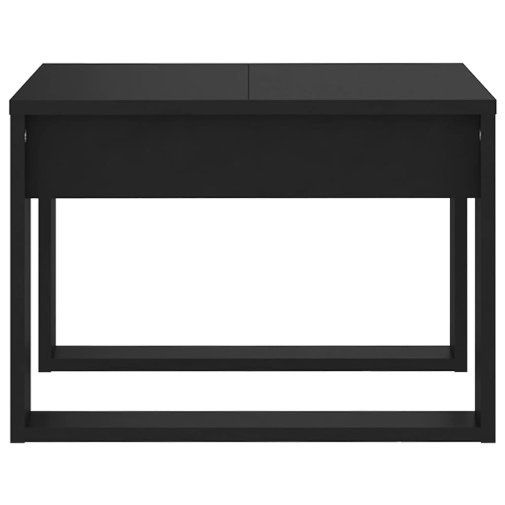 Sivupöytä musta 50x50x35 cm - Sisustajankoti.fi