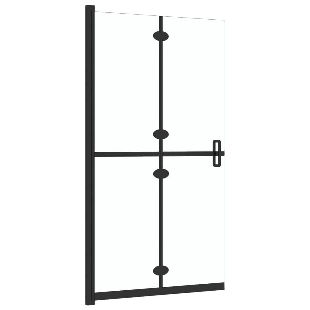 Walk-in suihkuseinä kokoontaittuva kirkas ESG-lasi 100x190 cm - Sisustajankoti.fi