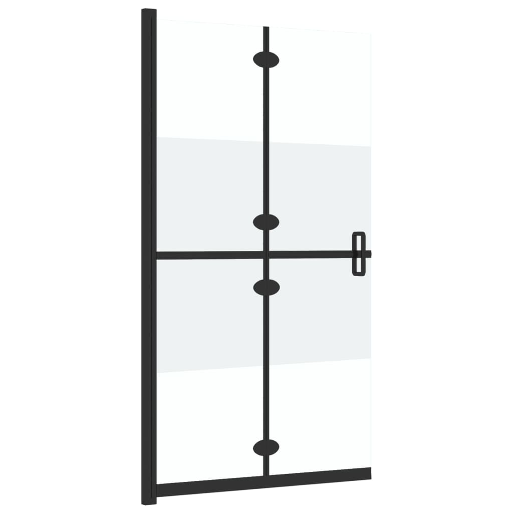 Walk-in suihkuseinä kokoontaittuva ESG 1/2 huurrelasi 120x190cm - Sisustajankoti.fi