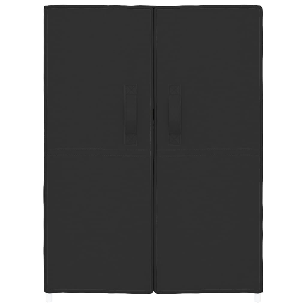 Kenkäkaappi musta 60x28x90 cm kangas - Sisustajankoti.fi