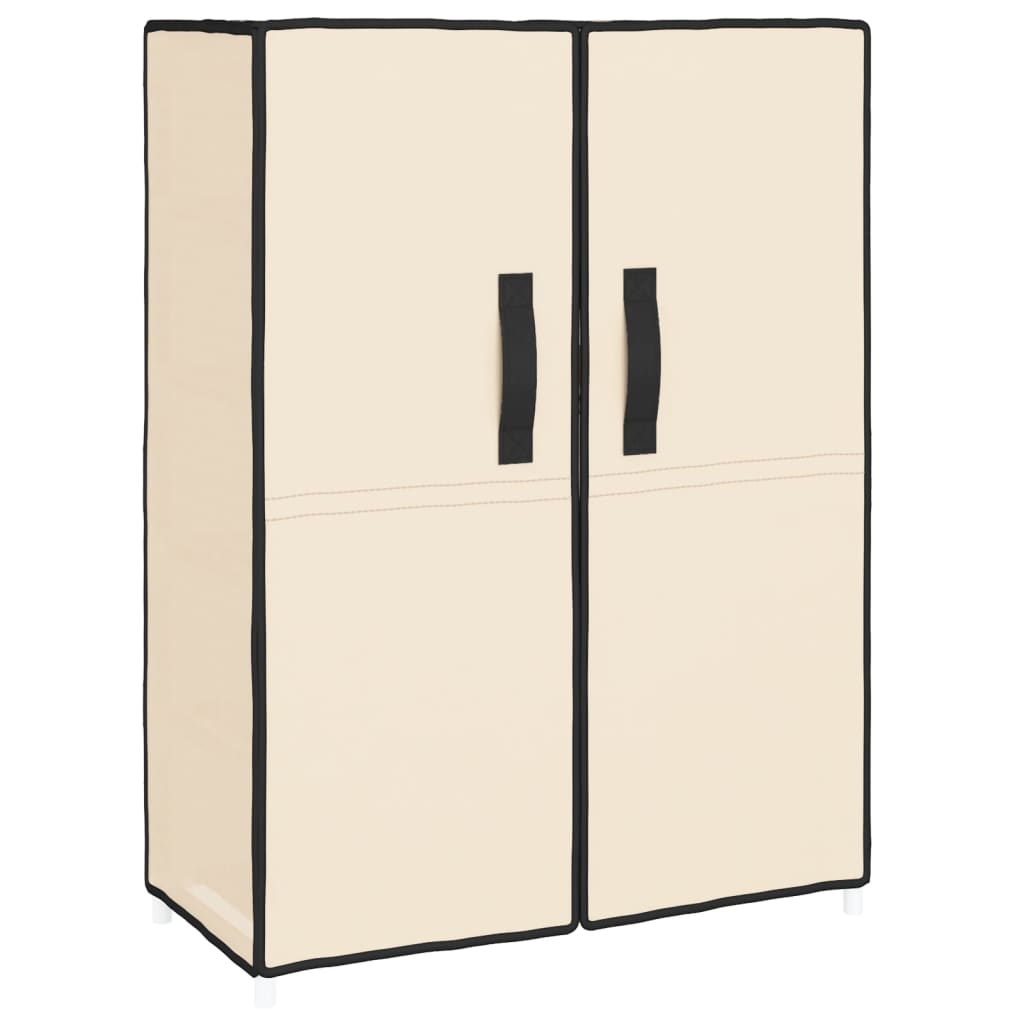 Kenkäkaappi kerma 60x28x90 cm kangas - Sisustajankoti.fi