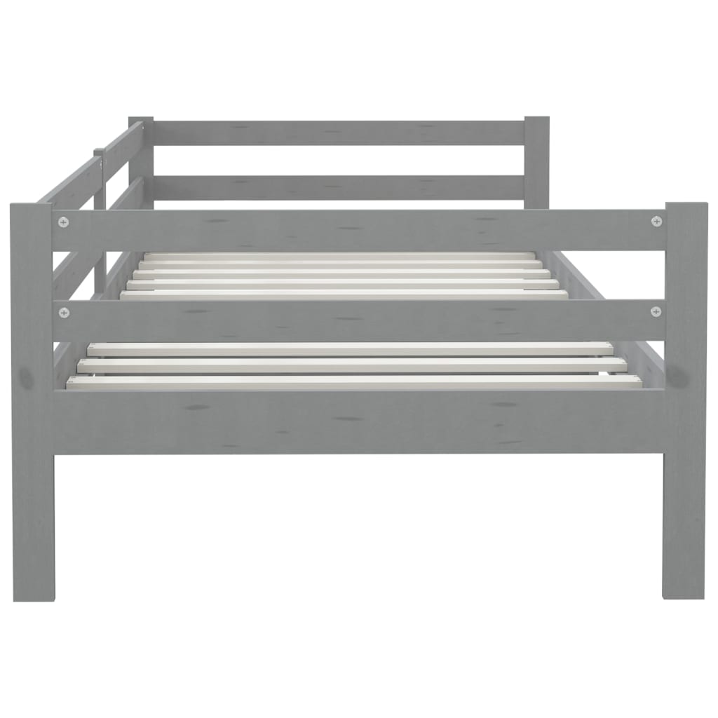 Päivävuode harmaa täysi mänty 90x200 cm - Sisustajankoti.fi