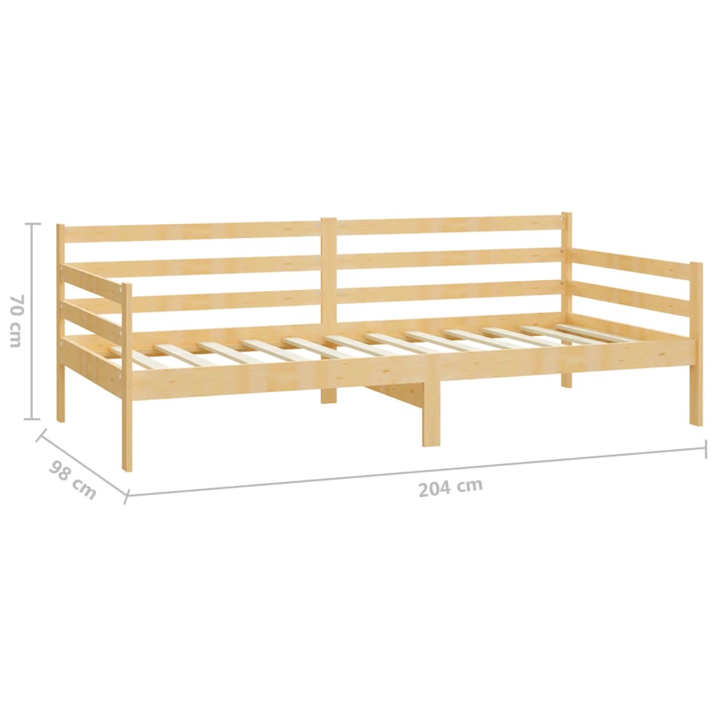 Päivävuode täysi mänty 90x200 cm - Sisustajankoti.fi