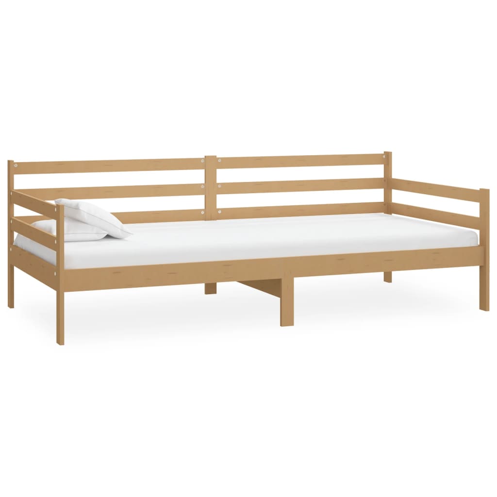 Päivävuode hunajanruskea täysi mänty 90x200 cm - Sisustajankoti.fi