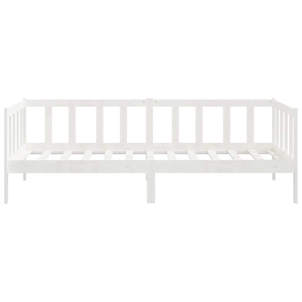 Päivävuode valkoinen täysi mänty 90x200 cm - Sisustajankoti.fi