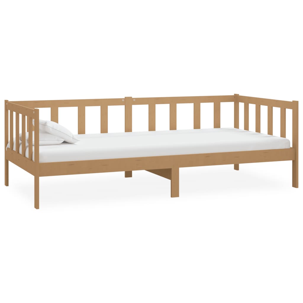 Päivävuode hunajanruskea täysi mänty 90x200 cm - Sisustajankoti.fi