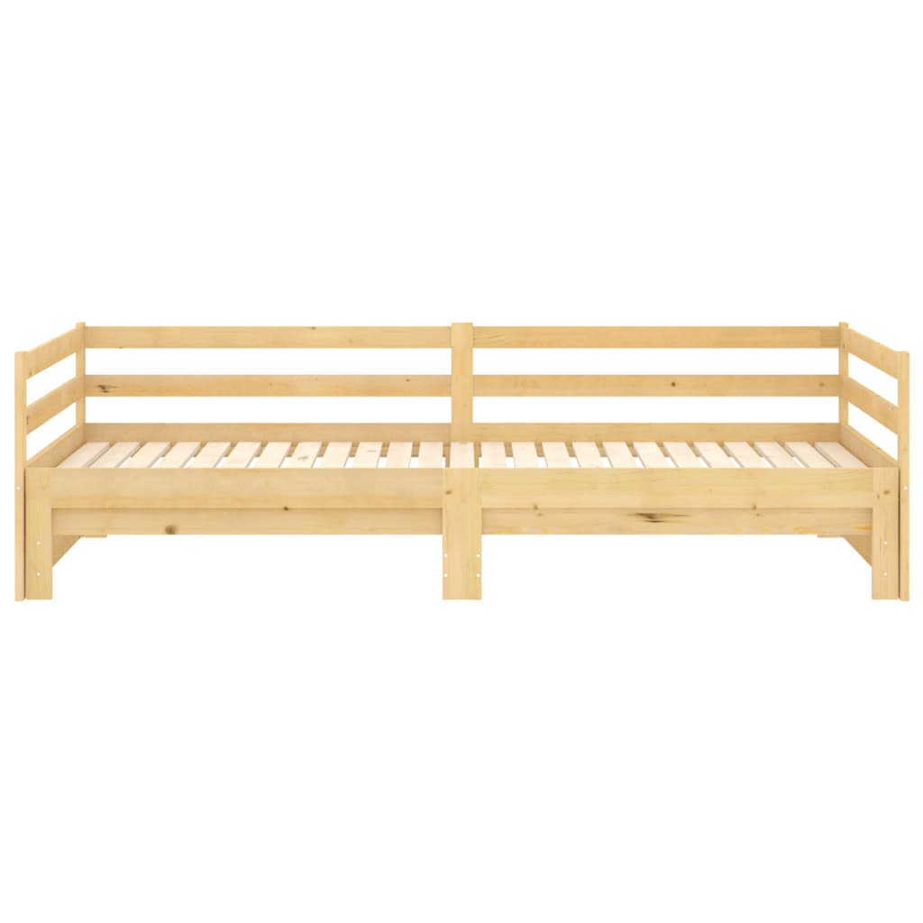 Päivävuode ulosvedettävä täysi mänty 2x (90x200) cm - Sisustajankoti.fi