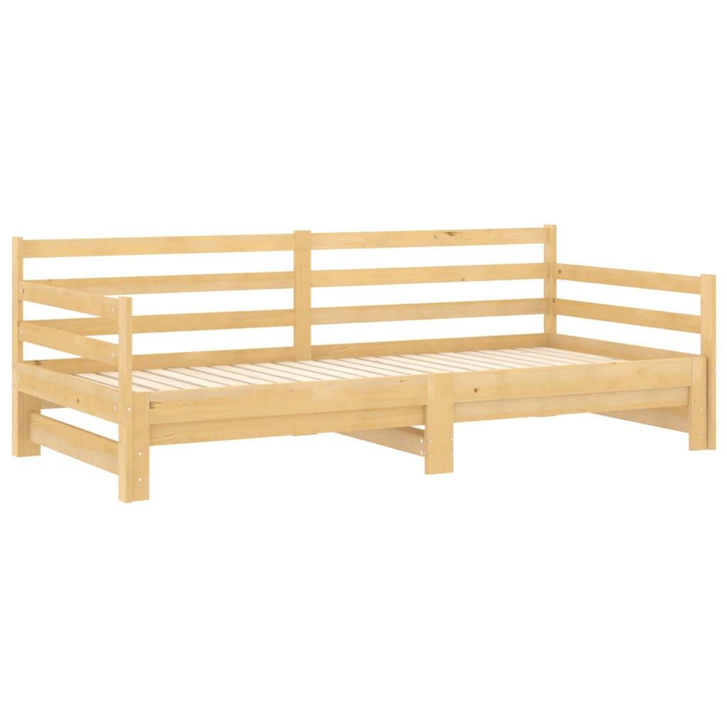 Päivävuode ulosvedettävä täysi mänty 2x (90x200) cm - Sisustajankoti.fi