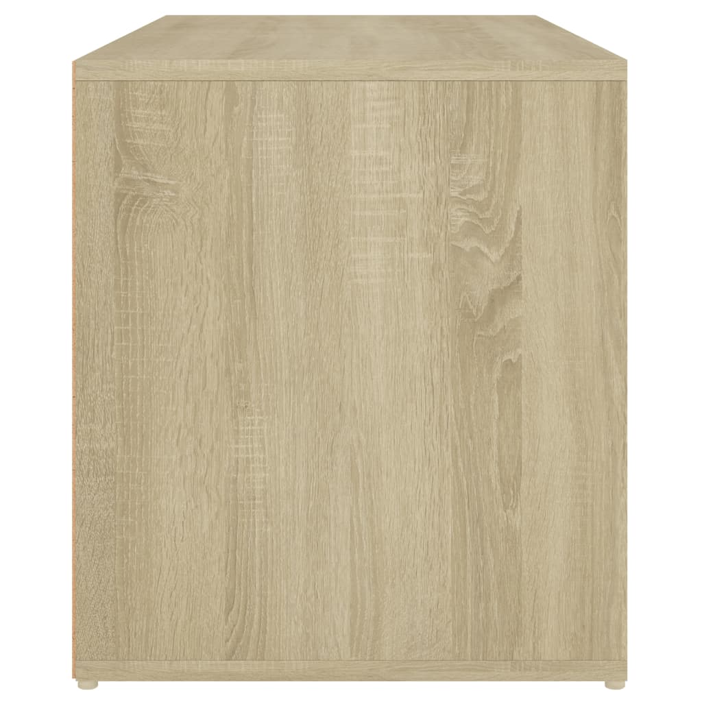 Eteisen penkki Sonoma-tammi 80x40x45 cm lastulevy - Sisustajankoti.fi