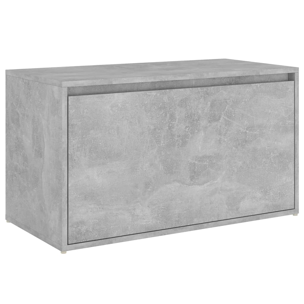 Eteisen penkki 80x40x45 cm betoninharmaa lastulevy - Sisustajankoti.fi