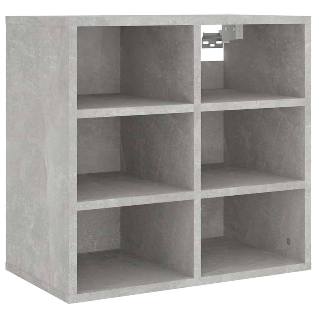 Kenkäkaapit 2 kpl betoninharmaa 52,5x30x50 cm - Sisustajankoti.fi